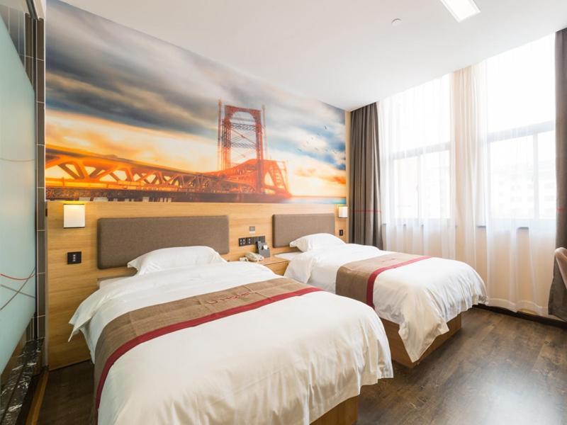 Thank Inn Chain Hotel Shanghai Songjiang District Yongfeng Road Store المظهر الخارجي الصورة