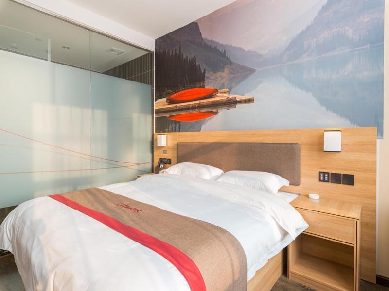 Thank Inn Chain Hotel Shanghai Songjiang District Yongfeng Road Store المظهر الخارجي الصورة