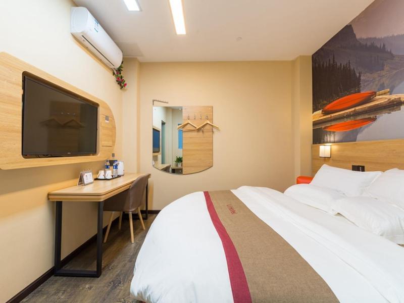 Thank Inn Chain Hotel Shanghai Songjiang District Yongfeng Road Store المظهر الخارجي الصورة